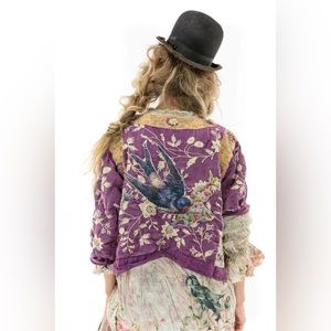 Gorgeous Embroidered Magnolia Pearl Jacket